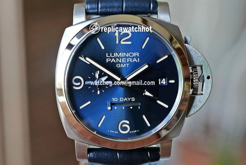 Panerai Luminor 1950 10 Days GMT Manual winding Steel PAM 986