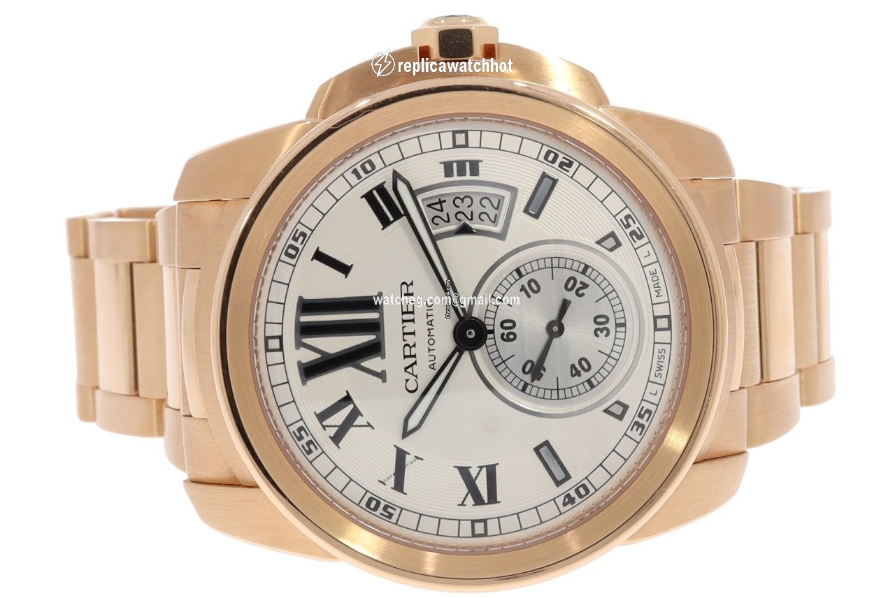 Cartier Calibre de Cartier Mens watch Unisex Automatic Rose gold W7100018
