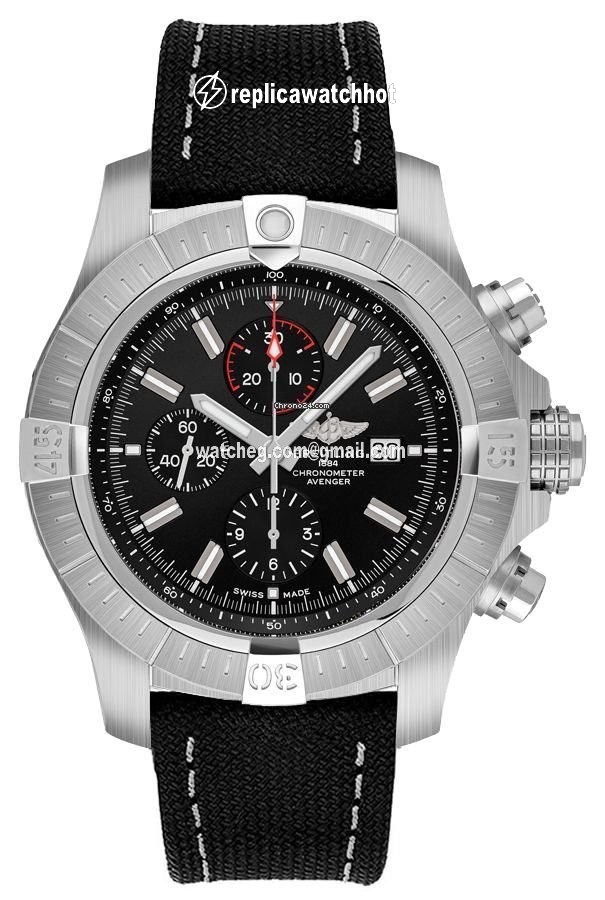 Breitling Super Avenger Mens watch Unisex Automatic Steel A13375101B1X1