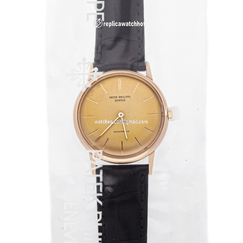 Patek Philippe Calatrava Mens watch Unisex Manual winding Rose gold 3416R