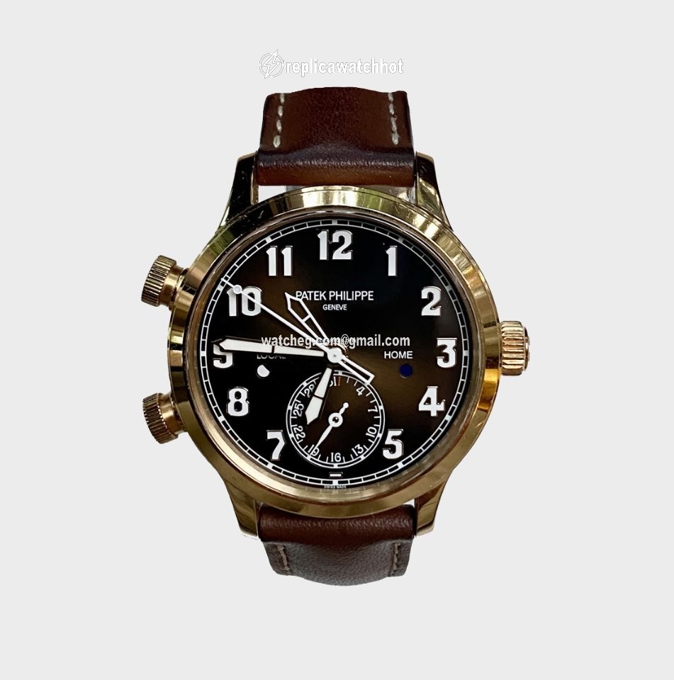 Patek Philippe Travel Time Womens watch Automatic Rose gold 7234R