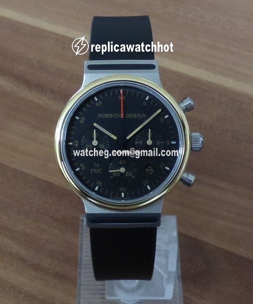 IWC Porsche Design Mens watch Unisex Quartz Gold Steel 3720