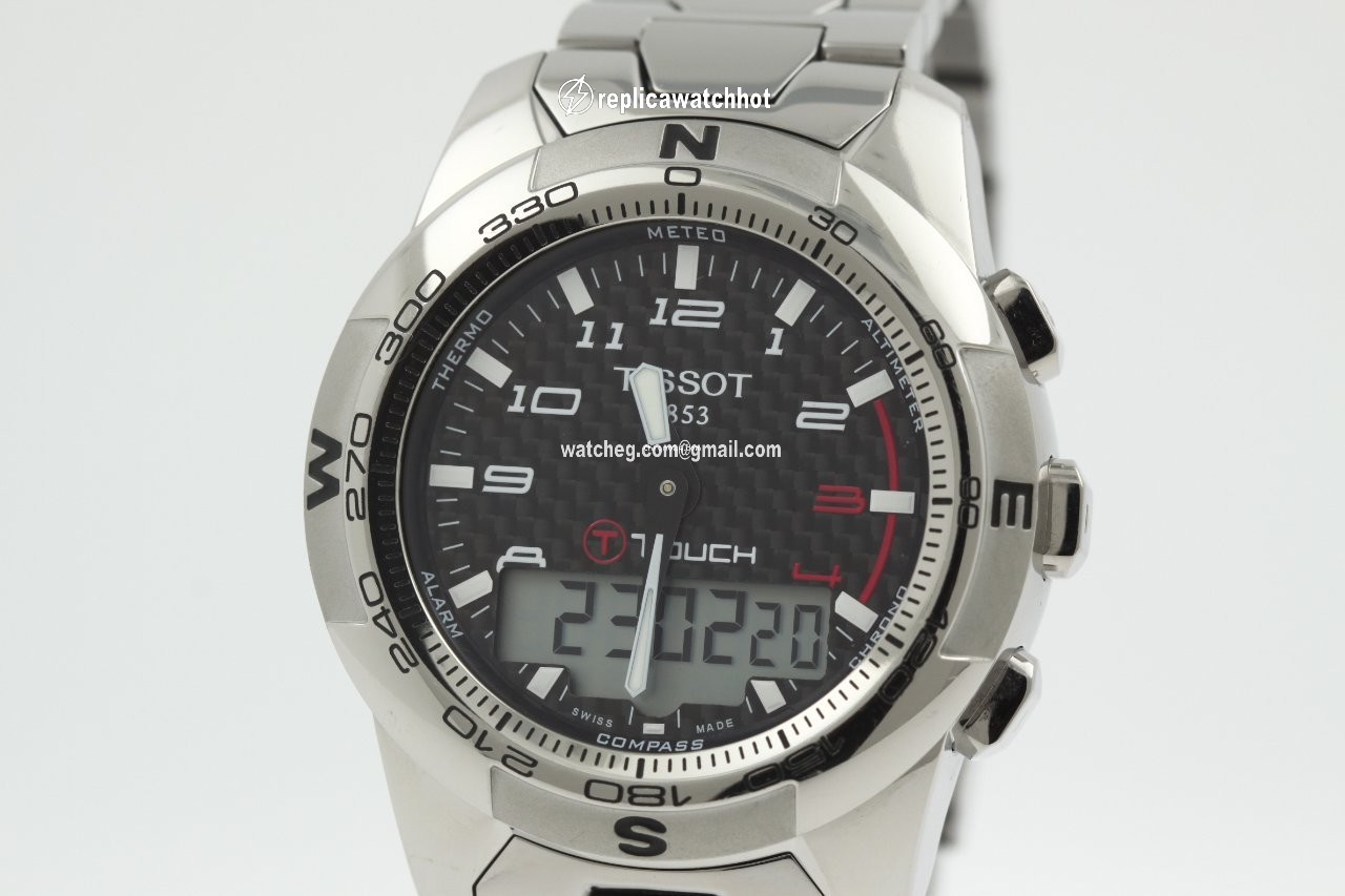 Tissot T-Touch II Mens watch Unisex Quartz Titanium T047420A