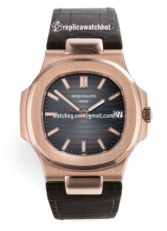 Patek Philippe Nautilus Mens watch Unisex Automatic Rose gold 5711R-001