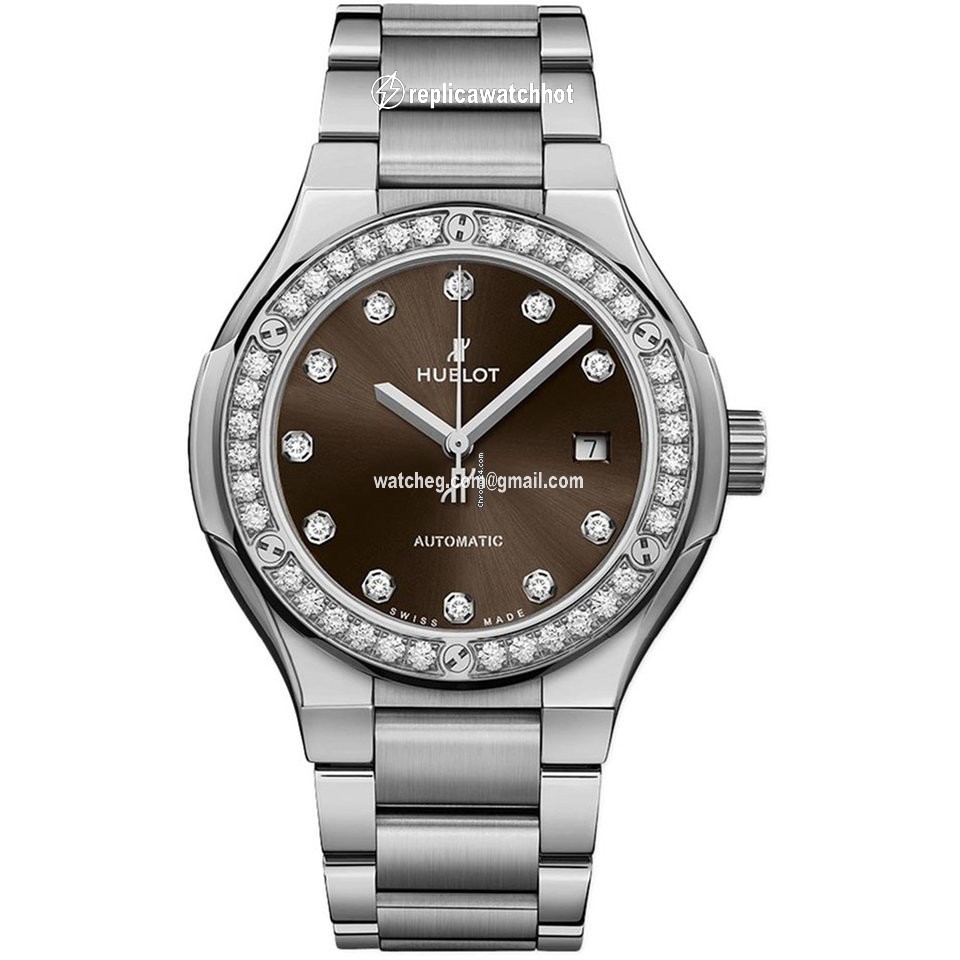 Hublot Classic Fusion 45, 42, 38, 33 mm Womens watch Automatic Titanium 585.NX.897M.NX.1204