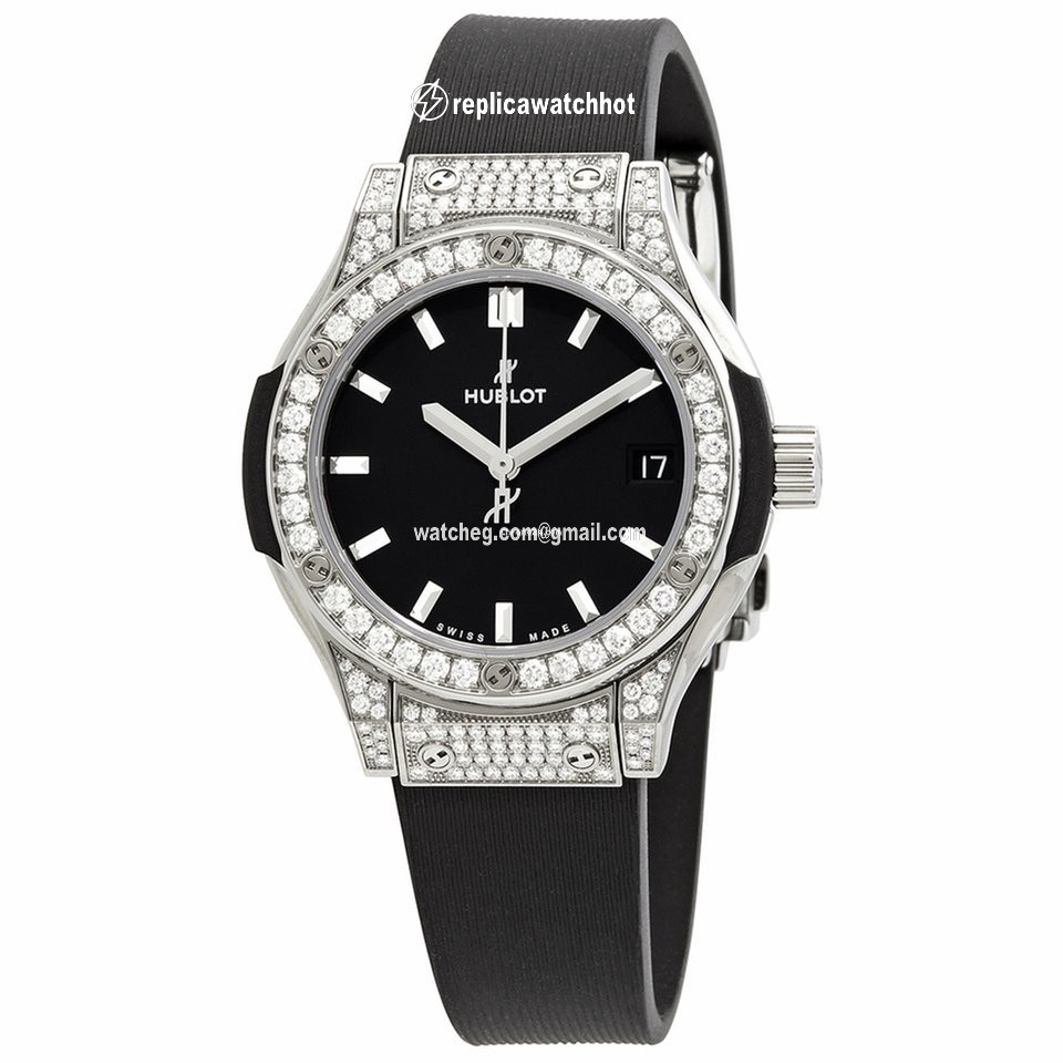 Hublot Classic Fusion Quartz Womens watch Quartz Titanium 581.NX.1171.RX.1704