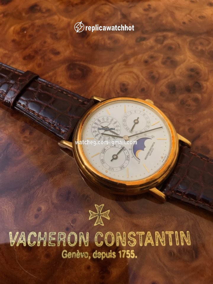 Vacheron Constantin Patrimony Mens watch Unisex Automatic Yellow gold 43031