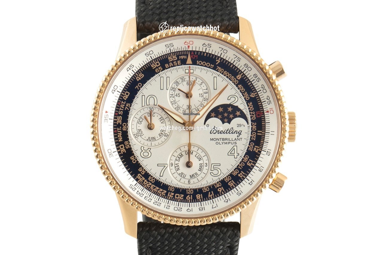 Breitling Montbrillant Olympus Mens watch Unisex Automatic Yellow gold H19350