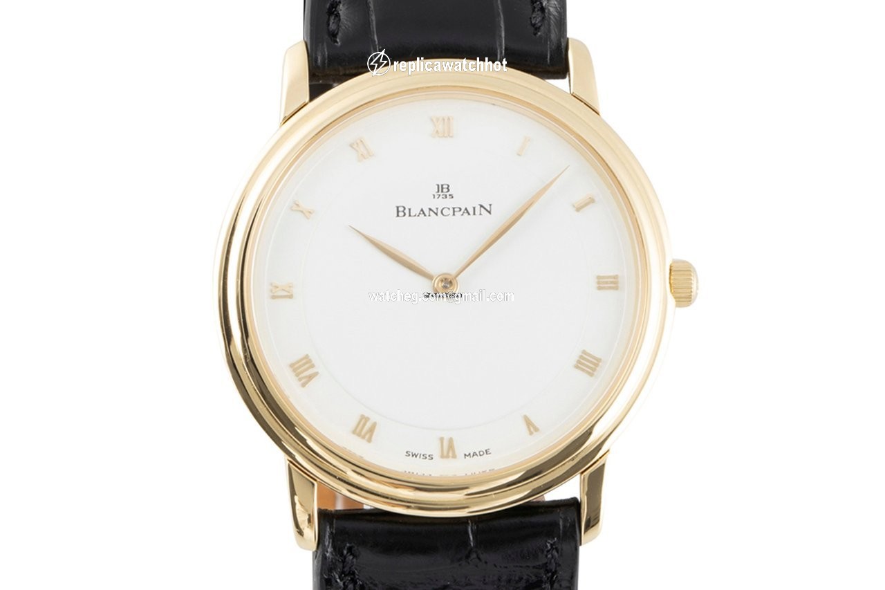 Blancpain Villeret Mens watch Unisex Manual winding Yellow gold 0021-1418