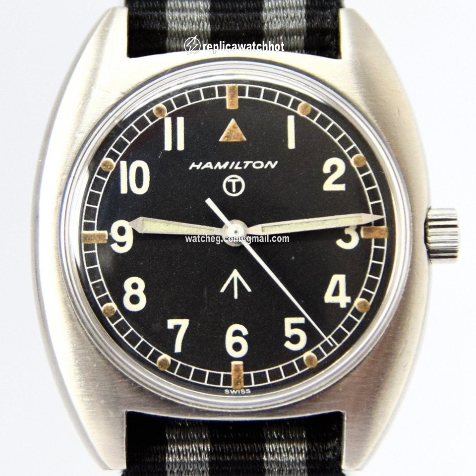 Hamilton Mens watch Unisex Manual winding Steel W10