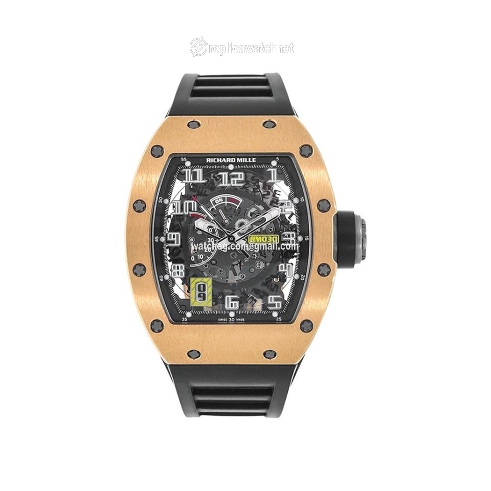Richard Mille RM 030 Mens watch Unisex Rose gold RM30