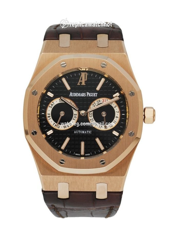 Audemars Piguet Royal Oak Day-Date Mens watch Unisex Automatic Rose gold 26330OR.OO.D088CR.01