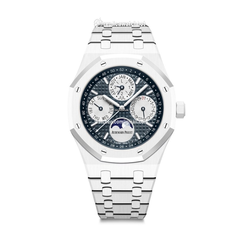 Audemars Piguet Royal Oak Perpetual Calendar Mens watch Unisex Automatic Ceramic 26579CB.OO.1225CB.01