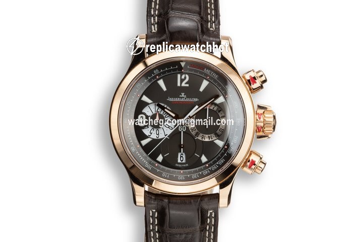 Jaeger-LeCoultre Master Compressor Chronograph Mens watch Unisex Automatic Rose gold 146.2.25