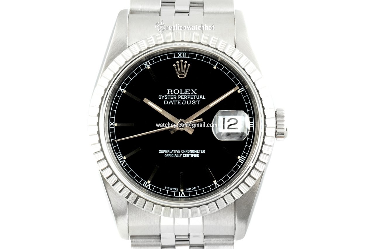 Rolex Datejust 36 Mens watch Unisex Steel Automatic 16220
