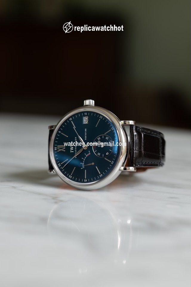 IWC Portofino Hand-Wound Mens watch Unisex Manual winding Steel IW510116