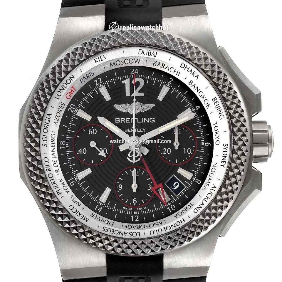 Breitling Bentley B04 GMT Mens watch Unisex Automatic Titanium EB0433
