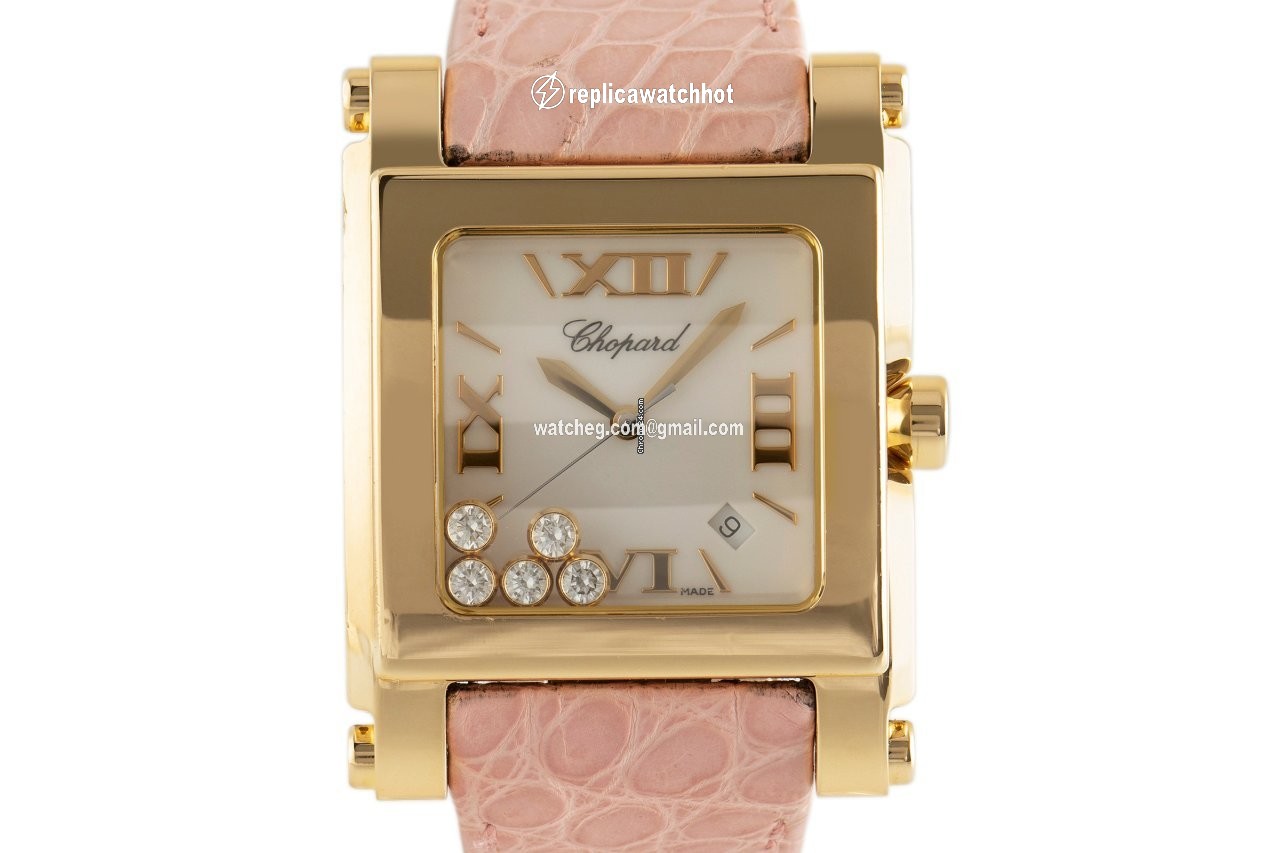 Chopard Happy Sport Womens watch Quartz Yellow gold 28 3570