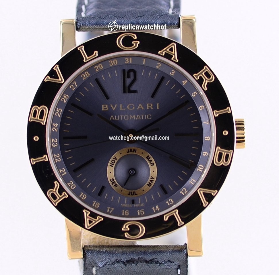 Bulgari Bulgari Mens watch Unisex Automatic Yellow gold BB38GLAC
