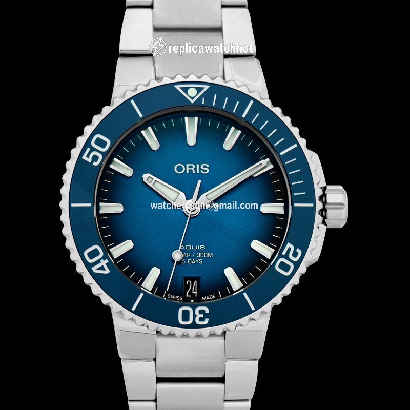 Oris Aquis Mens watch Unisex Automatic Steel 01 400 7769 4135-07 8 22 09 PEB