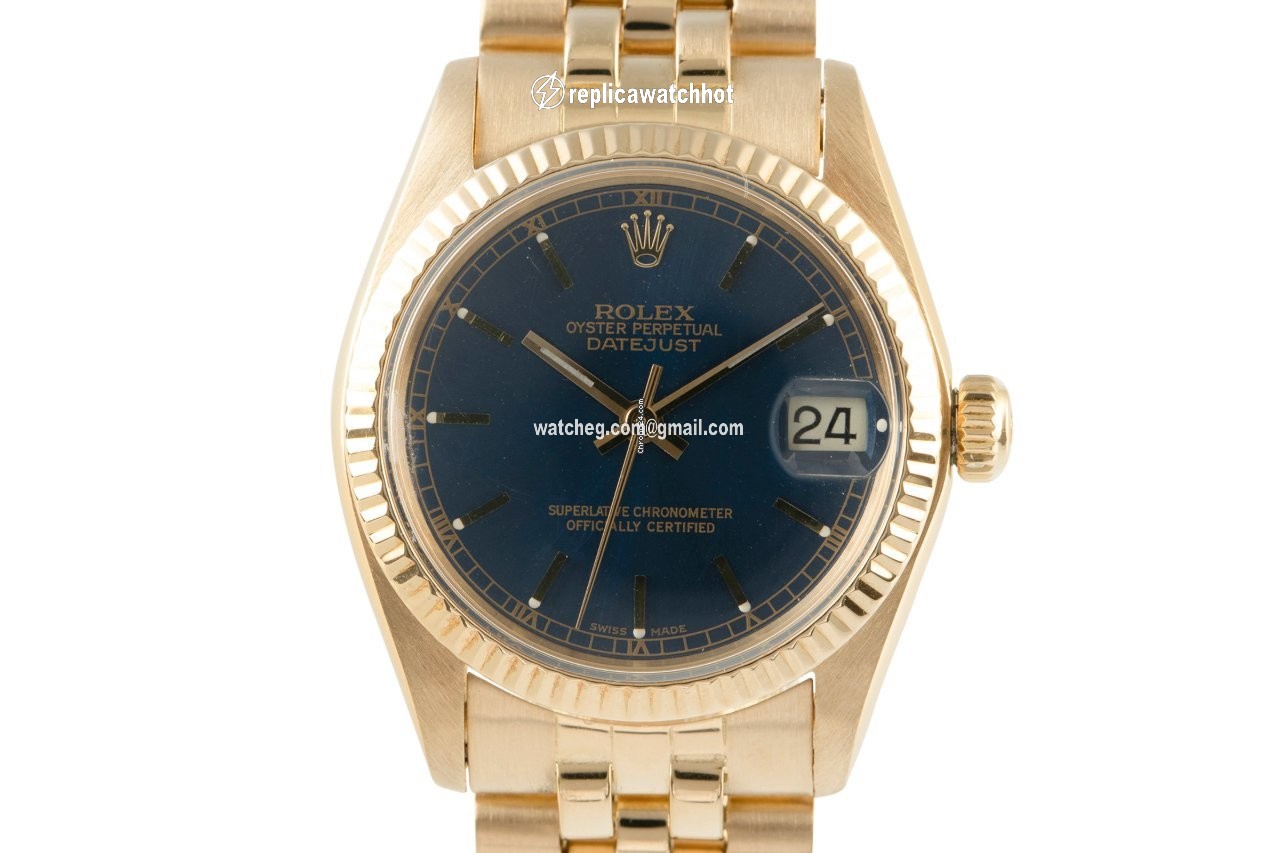 Rolex Datejust 31 Womens watch Yellow gold Automatic 6824