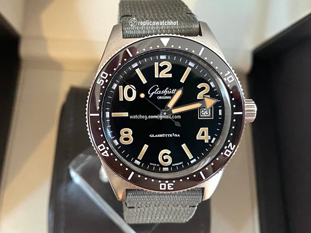 Glashtte Original Mens watch Unisex Automatic Steel 1-39-11-06-80-08