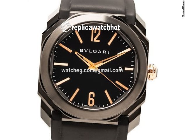 Bulgari Octo Mens watch Unisex Automatic Ceramic 102581-6641