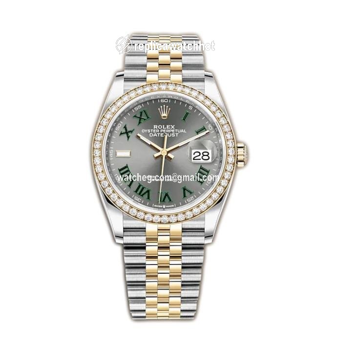 Rolex Datejust 36 Gold Steel Automatic 126283 RBR