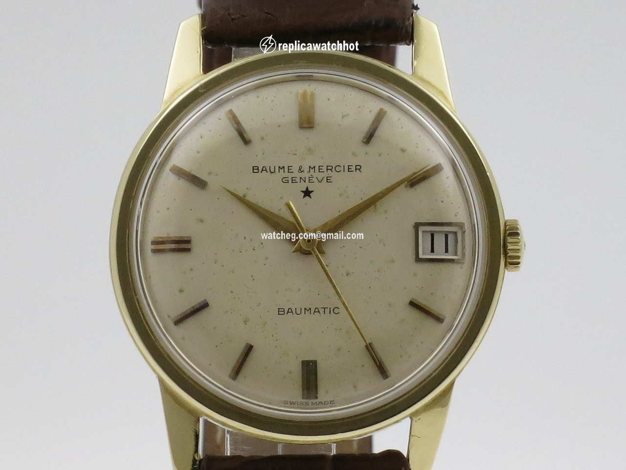 Baume & Mercier Mens watch Unisex Automatic Yellow gold 3178