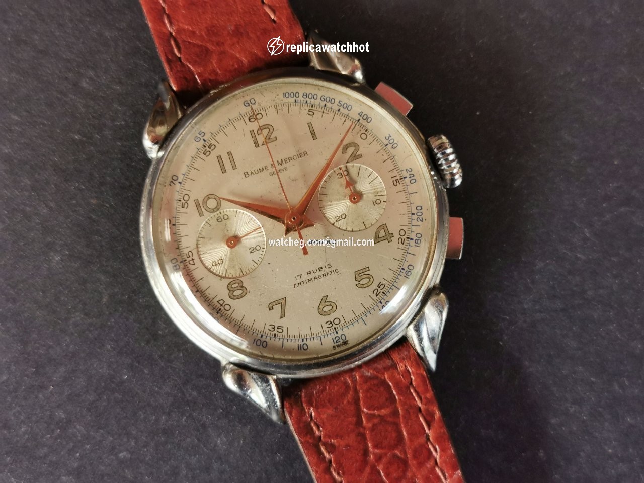 Baume & Mercier Mens watch Unisex Manual winding Steel 825