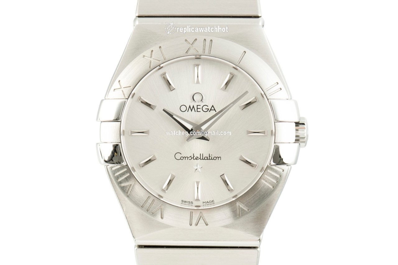 Omega Constellation Quartz Womens watch Quartz Steel 123.10.27.60.02.001