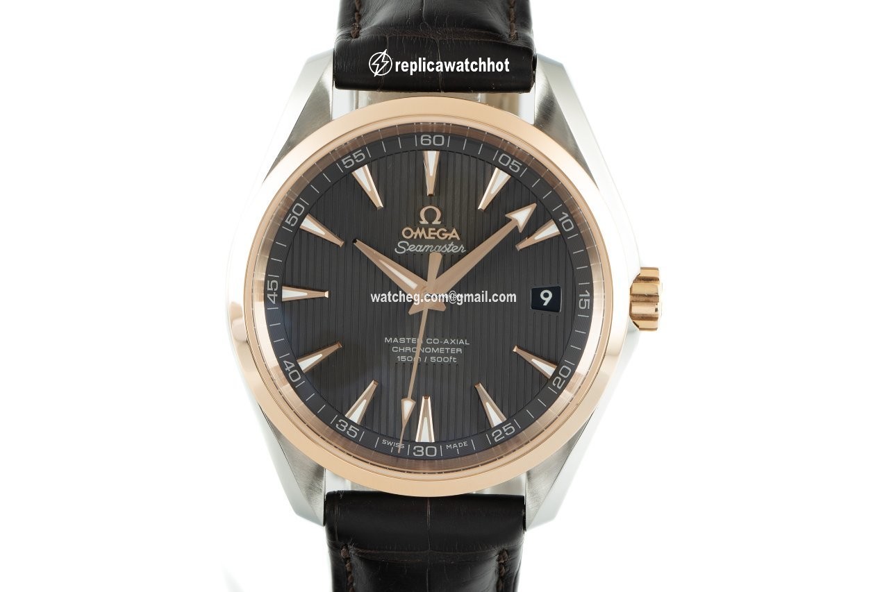 Omega Seamaster Aqua Terra Mens watch Unisex Automatic Gold Steel 231.23.42.21.06.003
