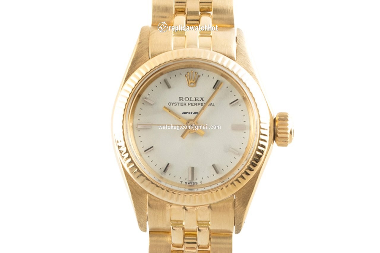 Rolex Oyster Perpetual Womens watch Yellow gold Automatic 6719