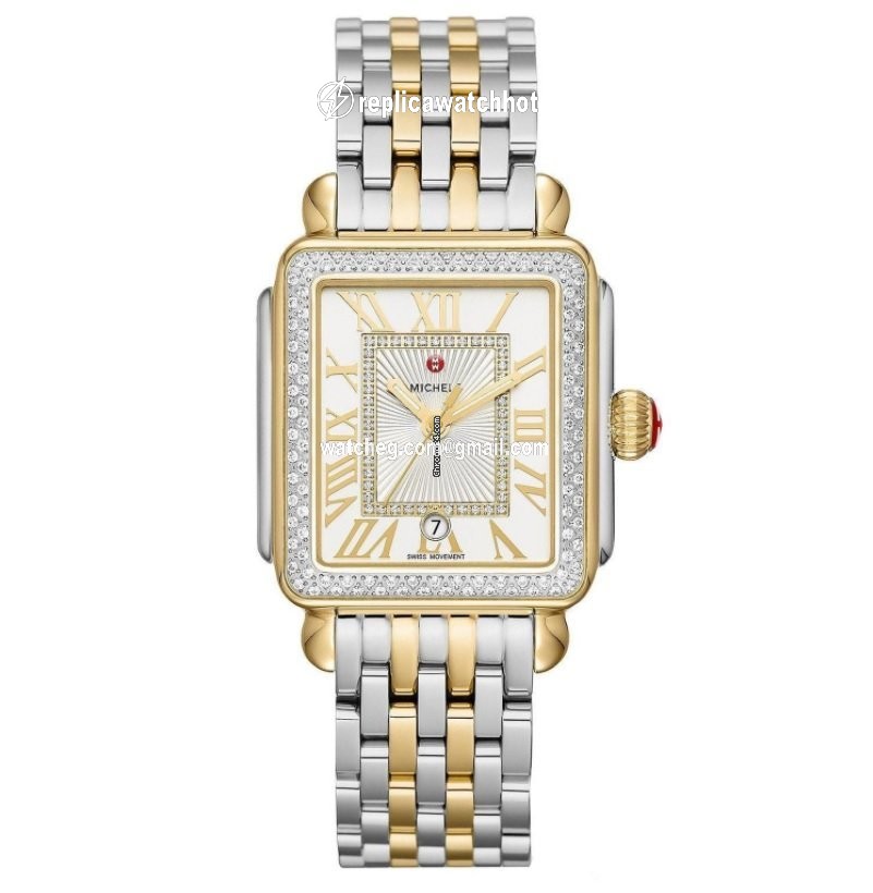 Michele Deco Womens watch Quartz Steel MWW06T000144