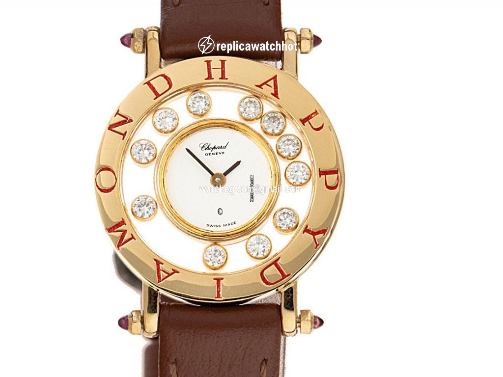 Chopard Happy Diamonds Mens watch Unisex Quartz Yellow gold 4085