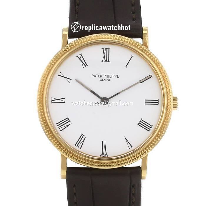 Patek Philippe Calatrava Mens watch Unisex Quartz Yellow gold 3954