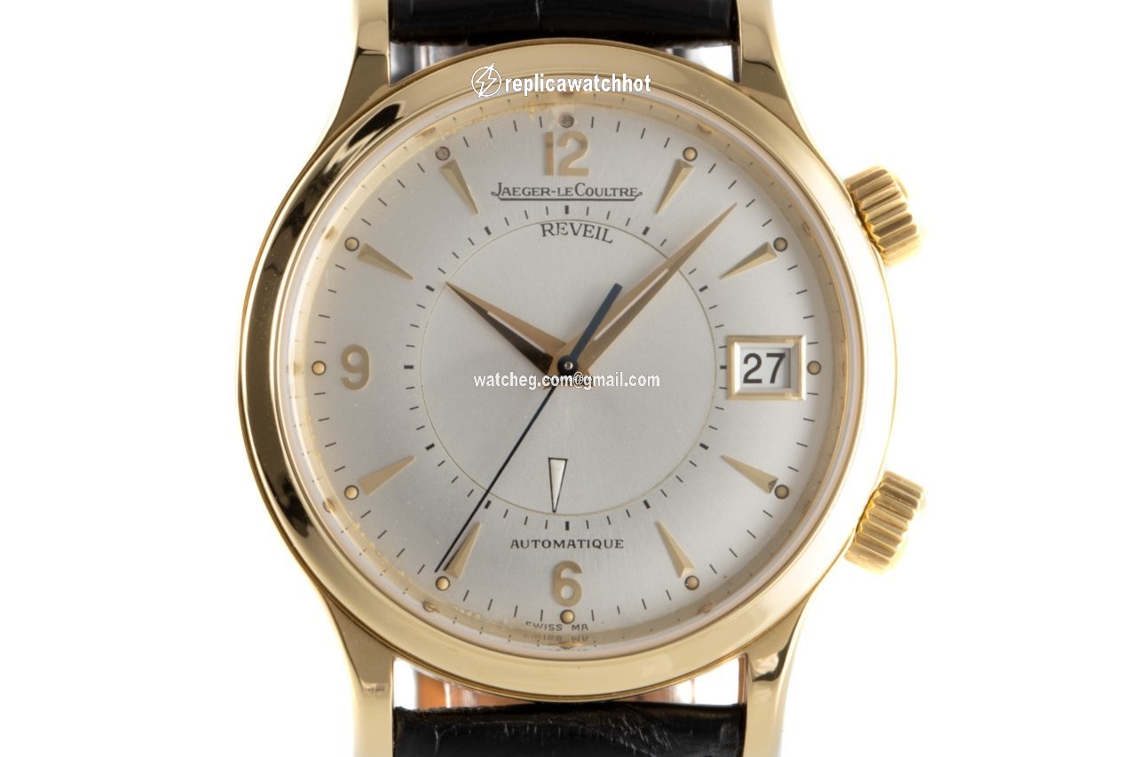 Jaeger-LeCoultre Master Memovox Mens watch Unisex Automatic Yellow gold 141.1.97