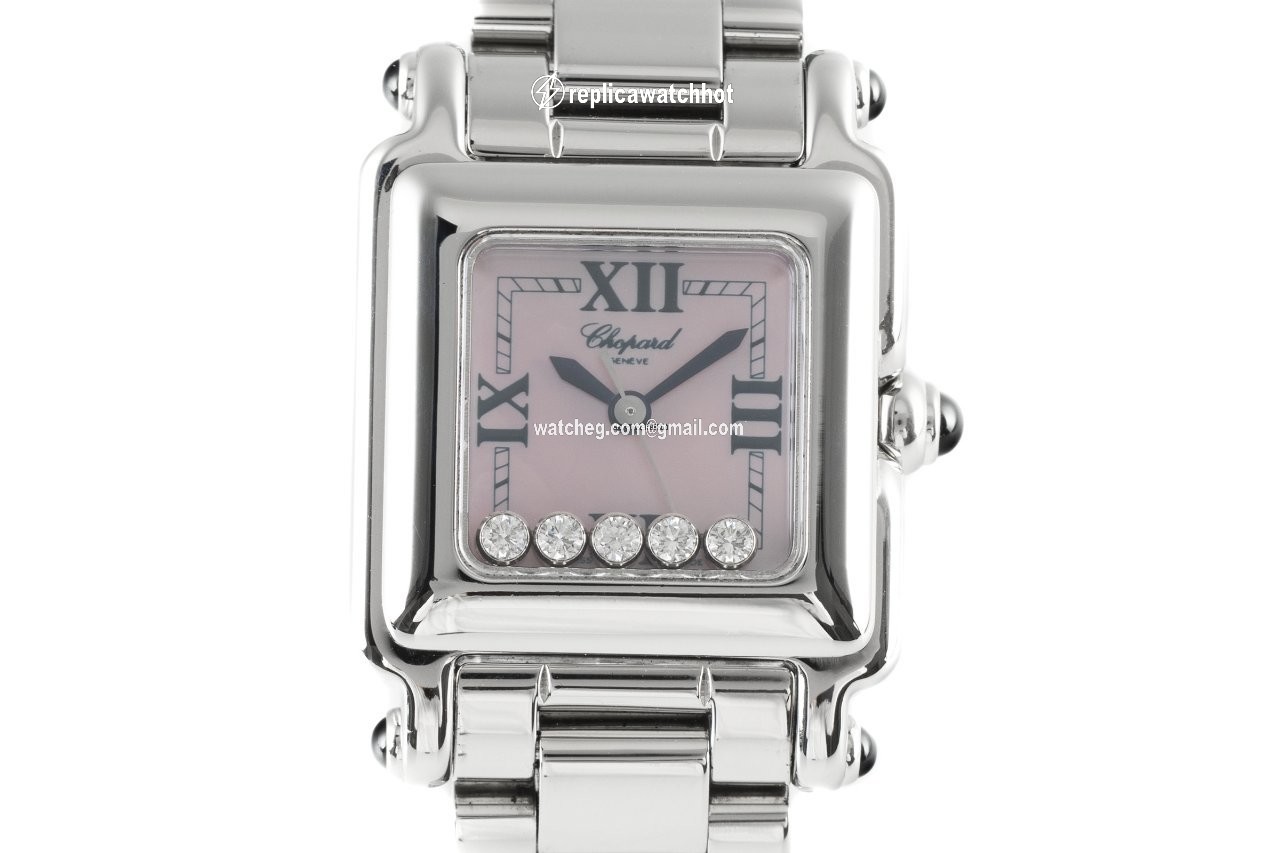 Chopard Happy Sport Womens watch Quartz Steel 27 8893-3006