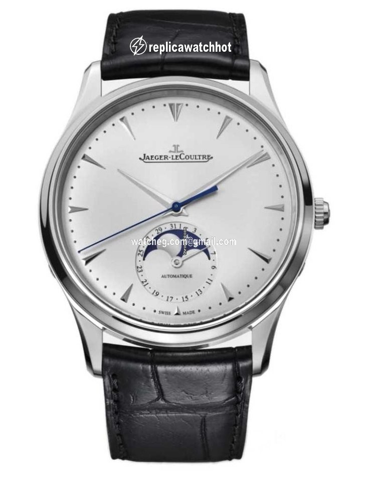 Jaeger-LeCoultre Master Ultra Thin Moon Mens watch Unisex Automatic Steel 1368430
