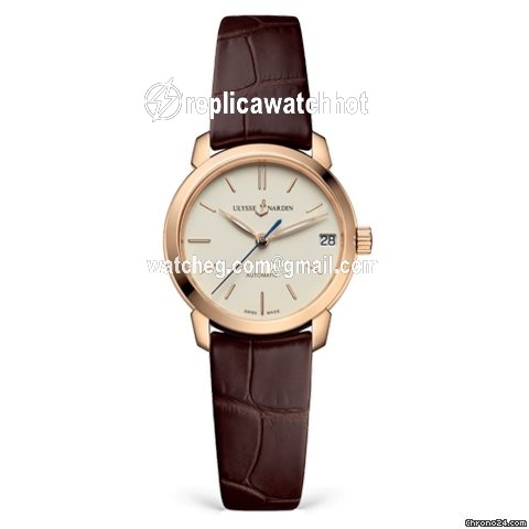 Ulysse Nardin Classico Womens watch Automatic Rose gold 8102-116-2 90