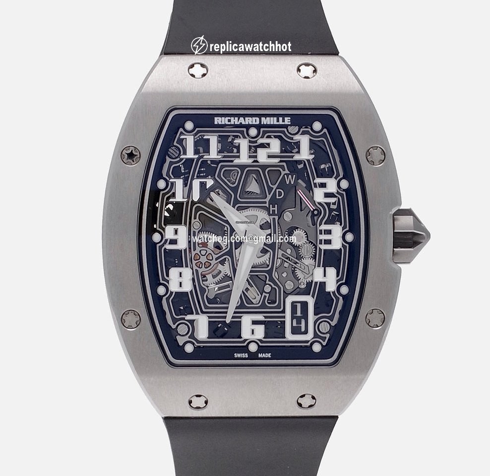 Richard Mille RM 67 Mens watch Unisex Automatic White gold RM67-01