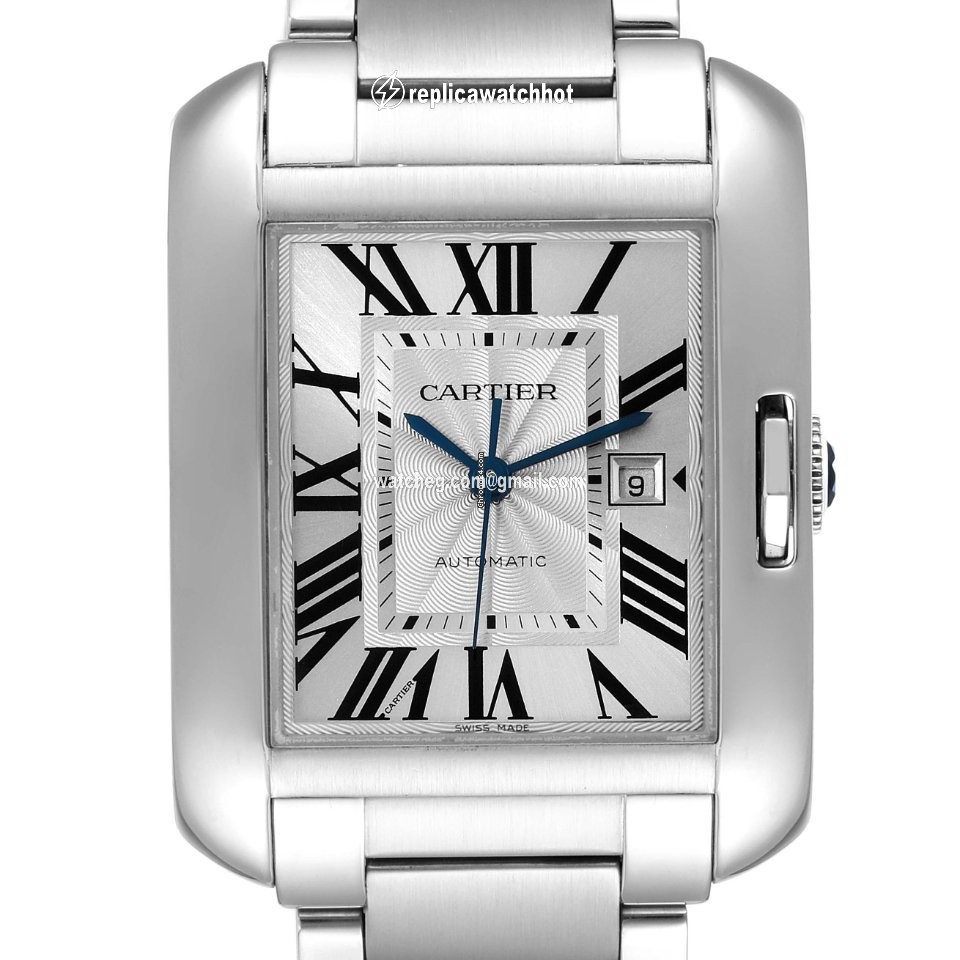 Cartier Tank Anglaise Mens watch Unisex Automatic Steel W5310009