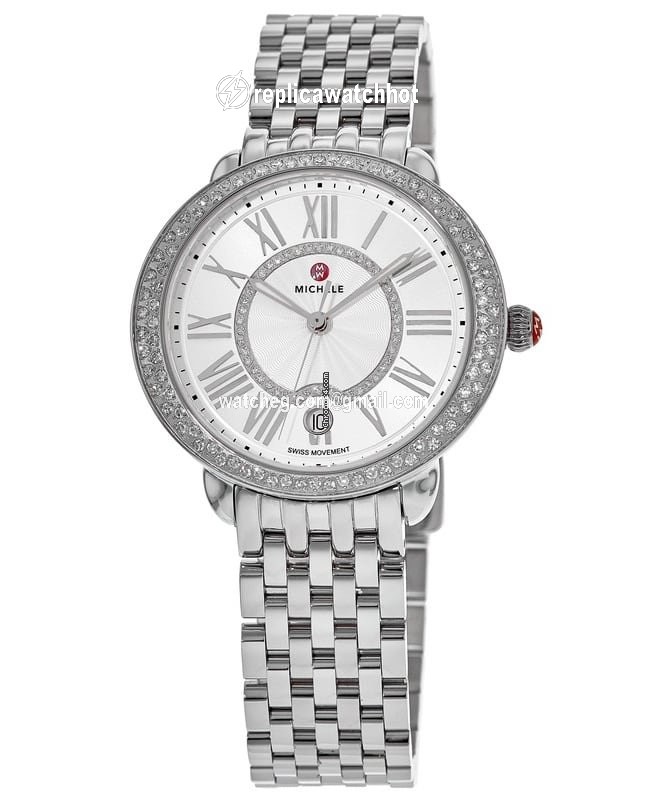 Michele Serein Womens watch Quartz Steel MWW21B000143