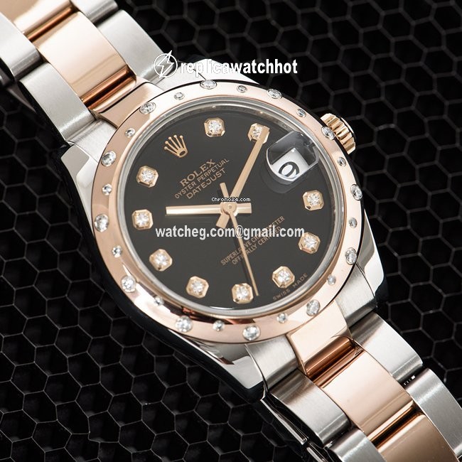 Rolex Datejust 31 Womens watch Gold Steel Automatic 178341
