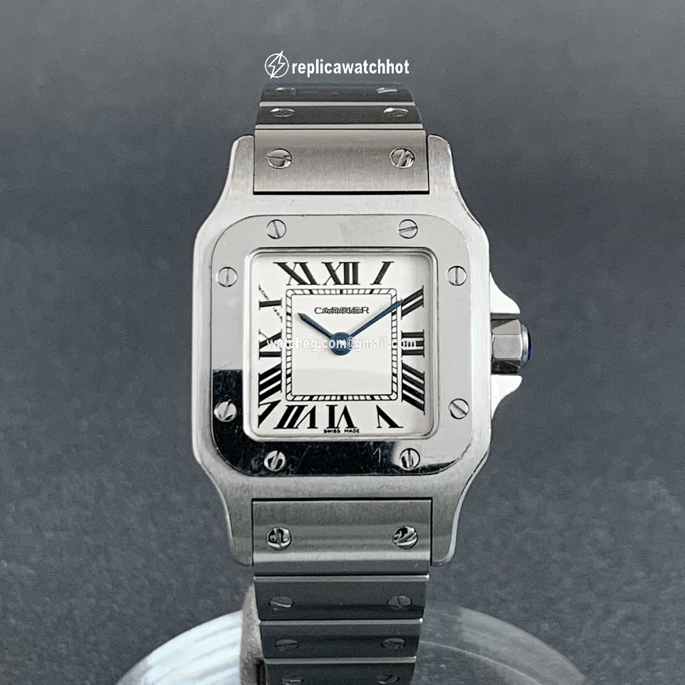 Cartier Santos Galbee Womens watch Quartz Steel W20017D6