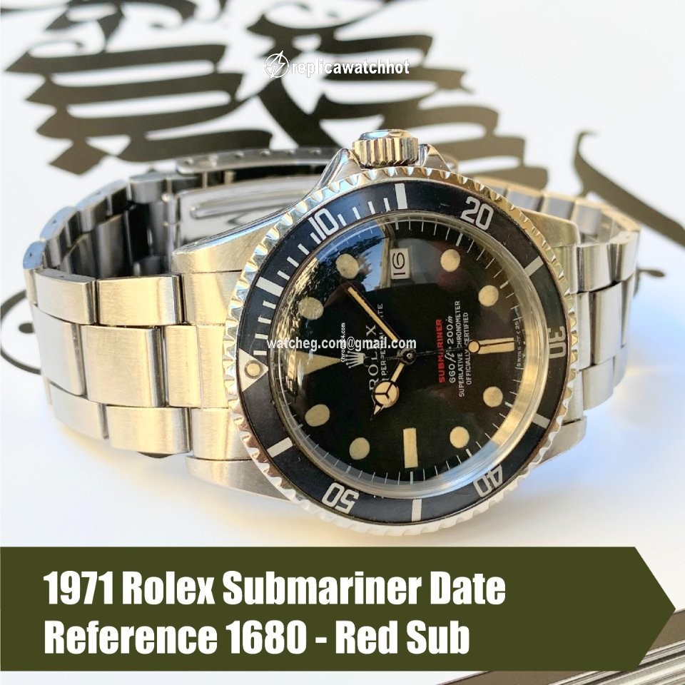 Rolex Submariner Date Mens watch Unisex Steel Automatic 1680