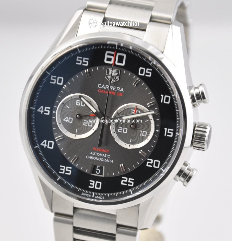 TAG Heuer Carrera Calibre 36 Mens watch Unisex Automatic Steel CAR2B10.BA0799