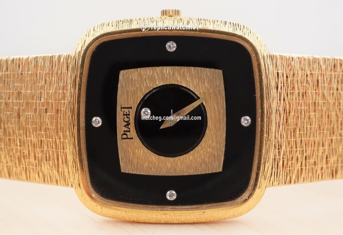 Piaget Mens watch Unisex Manual winding Yellow gold 9771 A 6