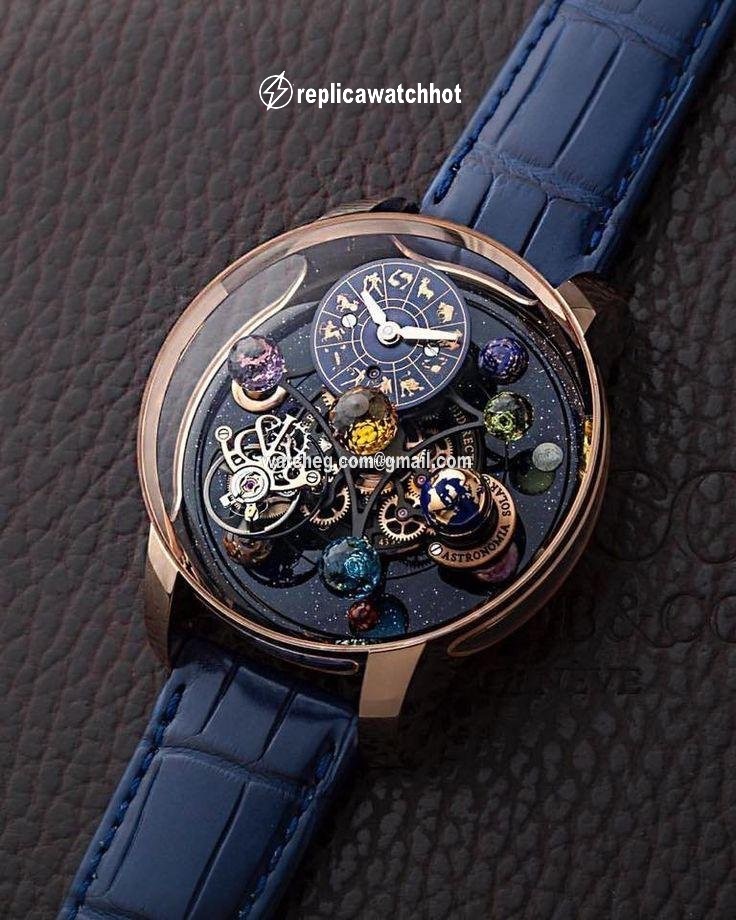 Jacob & Co. Astronomia Mens watch Unisex Manual winding Rose gold AS310.40.SP.ZK.A