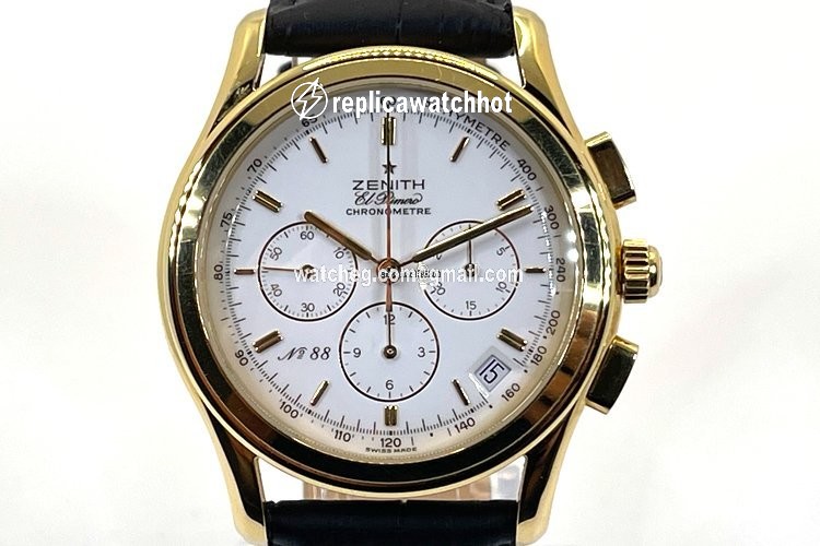 Zenith El Primero Chronograph Mens watch Unisex Automatic Yellow gold 30.0220.400
